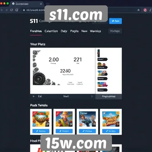Análise da interface do usuário do site s11.com